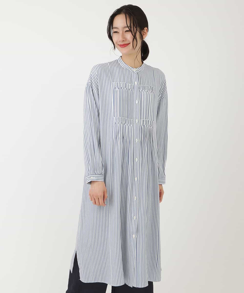 小さいサイズ 洗える ストライプシャツワンピース ワンピース Hiroko Bis 小さいサイズ メゾン ドゥ サンク イトキンオンラインストア 小さいサイズ 洗える ストライプシャツワンピース ワンピース Hiroko Bis 小さいサイズ メゾン ドゥ サンク イトキンオンラインストア