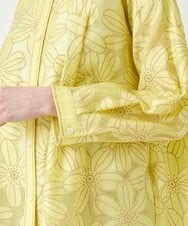 R6BFW15290 HIROKO BIS(小さいサイズ)(メゾン ドゥ サンク) 【小さいサイズ】花柄オパールエアリーブラウス イエロー