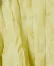 R6BHE30260 HIROKO BIS(小さいサイズ)(メゾン ドゥ サンク) 【小さいサイズ】幾何デザインオーバーシルエットブラウス /洗える イエロー