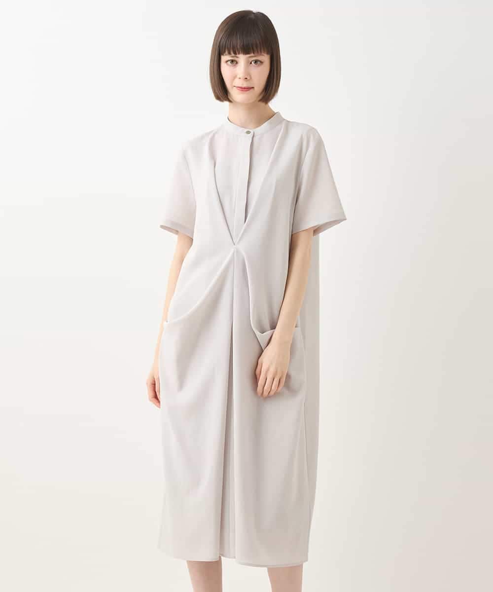 R6EGA03360 HIROKO BIS(小さいサイズ) 【小さいサイズ】ヴィンテージボイルシルエットワンピース