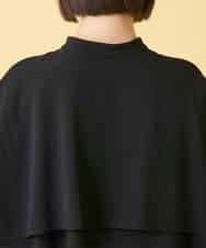 R6EGE50360 HIROKO BIS(小さいサイズ)(メゾン ドゥ サンク) 【小さいサイズ】セーラーカラージョーゼットワンピース ブラック