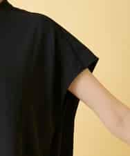 R6EGE50360 HIROKO BIS(小さいサイズ)(メゾン ドゥ サンク) 【小さいサイズ】セーラーカラージョーゼットワンピース ブラック