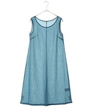 R6EGW16360 HIROKO BIS(小さいサイズ)(メゾン ドゥ サンク) 【小さいサイズ /洗濯機で洗える】スパンボイルワッシャーシャツワンピース ピンク