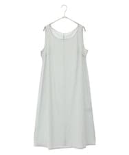 R6EGW21460 HIROKO BIS(小さいサイズ)(メゾン ドゥ サンク) 【小さいサイズ/セットアップ対応】ペーズリージャカードワンピース ブルー
