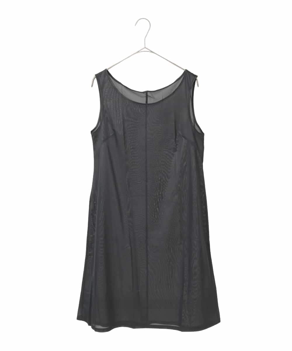 R6ELE30490 HIROKO BIS(小さいサイズ)(メゾン ドゥ サンク) 【小さいサイズ】小付きフラワー柄シャツワンピース ブラック