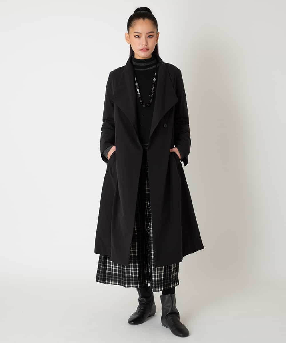 R6FAF67230 HIROKO BIS(小さいサイズ)(メゾン ドゥ サンク) 【小さいサイズ】ボーダーネックスパンコールニットプルオーバー グレー