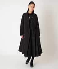 R6FAF71390 HIROKO BIS(小さいサイズ)(メゾン ドゥ サンク) 【小さいサイズ】レースドッキングニットプルオーバー ブラック