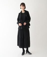 R6FAV05390 HIROKO BIS(小さいサイズ)(メゾン ドゥ サンク) 【小さいサイズ】ストレッチウールアイレットベスト ベージュ