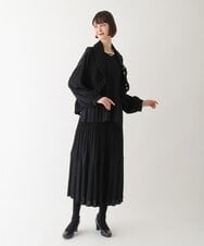 R6FAV05390 HIROKO BIS(小さいサイズ)(メゾン ドゥ サンク) 【小さいサイズ】ストレッチウールアイレットベスト ベージュ