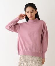 R6FCW05240 HIROKO BIS(小さいサイズ)(メゾン ドゥ サンク) 【小さいサイズ】ボリュームスリーブウールニット ピンク