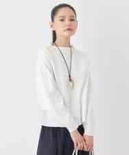 R6FDD60180 HIROKO BIS(小さいサイズ)(メゾン ドゥ サンク) 【小さいサイズ】ドットジャガードニットプルオーバー グリーン