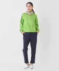 R6FDD60180 HIROKO BIS(小さいサイズ)(メゾン ドゥ サンク) 【小さいサイズ】ドットジャガードニットプルオーバー グリーン