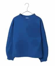 R6FDD60180 HIROKO BIS(小さいサイズ)(メゾン ドゥ サンク) 【小さいサイズ】ドットジャガードニットプルオーバー ブルー