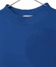 R6FDD60180 HIROKO BIS(小さいサイズ)(メゾン ドゥ サンク) 【小さいサイズ】ドットジャガードニットプルオーバー ブルー