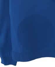 R6FDD60180 HIROKO BIS(小さいサイズ)(メゾン ドゥ サンク) 【小さいサイズ】ドットジャガードニットプルオーバー ブルー