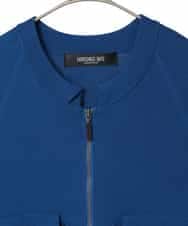 R6FED20330 HIROKO BIS(小さいサイズ)(メゾン ドゥ サンク) 【小さいサイズ】ステッチアクセントミラノリブカーディガン ホワイト