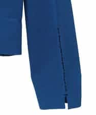 R6FED20330 HIROKO BIS(小さいサイズ)(メゾン ドゥ サンク) 【小さいサイズ】ステッチアクセントミラノリブカーディガン ホワイト