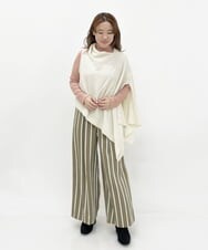 R6FLP05290 HIROKO BIS(小さいサイズ)(メゾン ドゥ サンク) 【小さいサイズ】2WAYニットベスト ベージュ