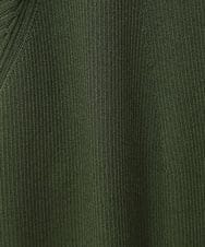 R6FLW65330 HIROKO BIS(小さいサイズ)(メゾン ドゥ サンク) 【小さいサイズ】リブロングニットカーディガン ライトグレー