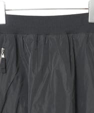 R6GAD32390 HIROKO BIS(小さいサイズ)(メゾン ドゥ サンク) 【小さいサイズ】異素材ジョイントニットスカート ブラック