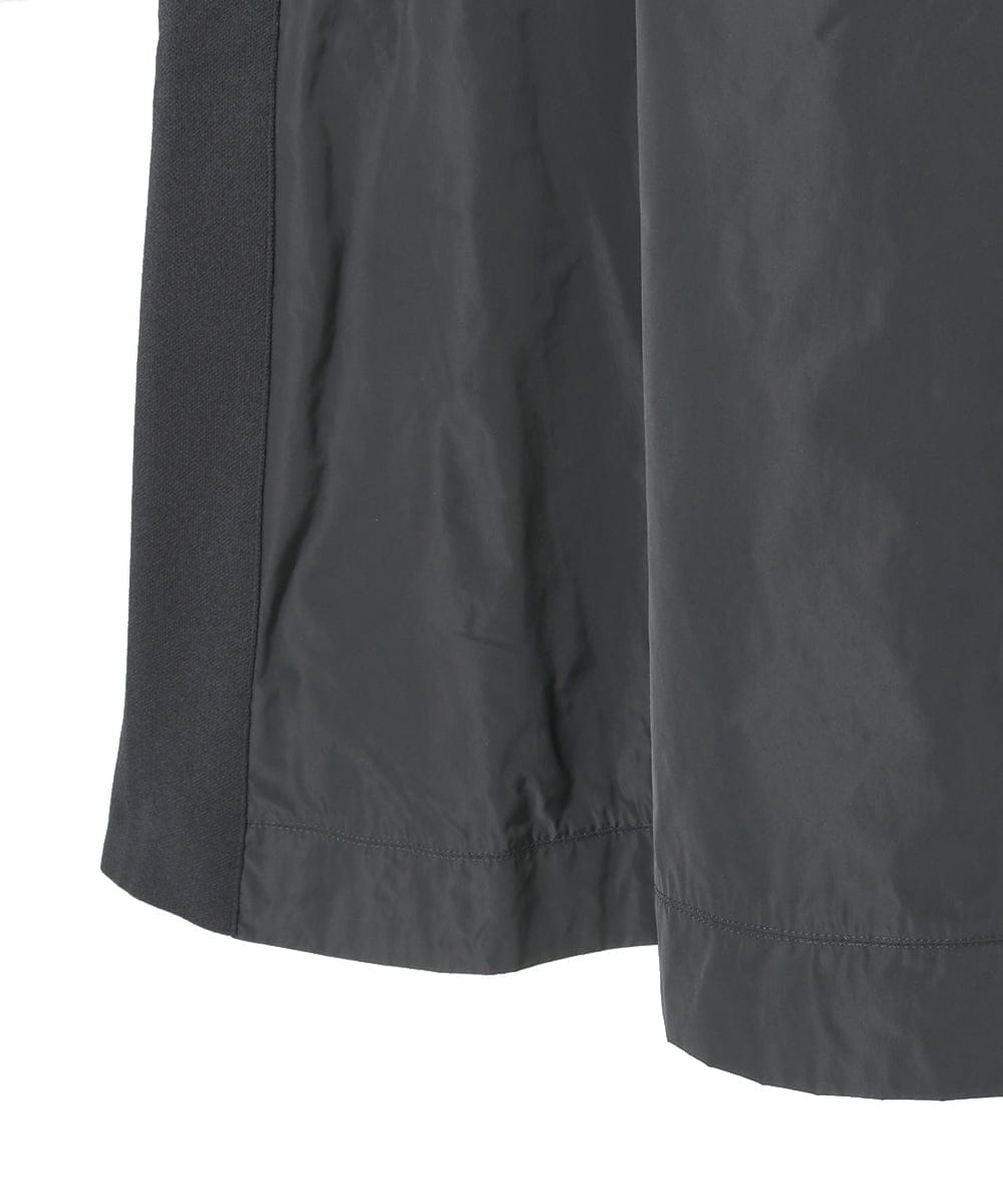 R6GAD32390 HIROKO BIS(小さいサイズ)(メゾン ドゥ サンク) 【小さいサイズ】異素材ジョイントニットスカート ブラック