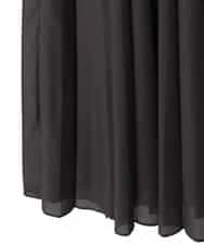 R6HED51290 HIROKO BIS(小さいサイズ)(メゾン ドゥ サンク) 【小さいサイズ】かまぼこプリーツスカート ダークグレー