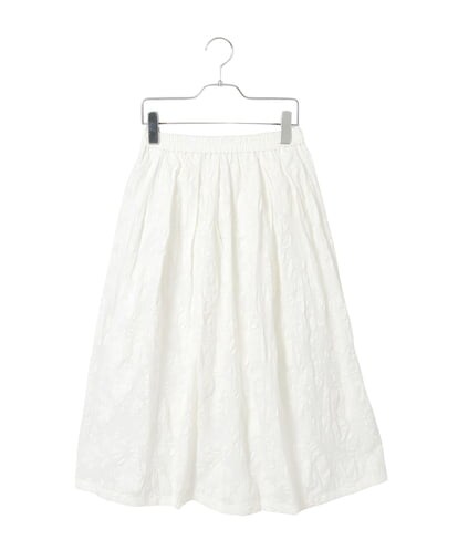 R6HFD26290 HIROKO BIS(小さいサイズ) 【小さいサイズ】ボタニカルモチーフスカート