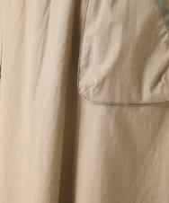 R6HFD31290 HIROKO BIS(小さいサイズ)(メゾン ドゥ サンク) 【小さいサイズ】リネンライクアウトポケットフレアスカート ベージュ