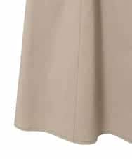 R6HFD31290 HIROKO BIS(小さいサイズ)(メゾン ドゥ サンク) 【小さいサイズ】リネンライクアウトポケットフレアスカート ベージュ