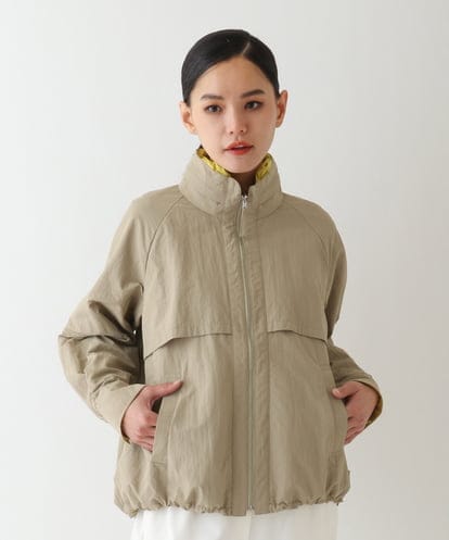 R6JDA60390 HIROKO BIS(小さいサイズ) 【小さいサイズ】リバーシブルタフタブルゾン