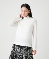 R6KAG70160 HIROKO BIS(小さいサイズ)(メゾン ドゥ サンク) 【小さいサイズ/開封後の返品交換不可】セラミド配合ハイネックトップ アイボリー