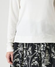 R6KAG70160 HIROKO BIS(小さいサイズ)(メゾン ドゥ サンク) 【小さいサイズ/開封後の返品交換不可】セラミド配合ハイネックトップ アイボリー