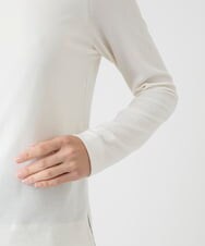 R6KAG70160 HIROKO BIS(小さいサイズ)(メゾン ドゥ サンク) 【小さいサイズ/開封後の返品交換不可】セラミド配合ハイネックトップ アイボリー