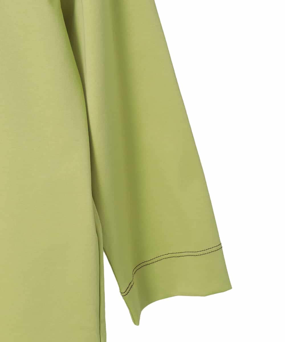 R6KED22190 HIROKO BIS(小さいサイズ)(メゾン ドゥ サンク) 【小さいサイズ】サボテン刺繍コットンTシャツ イエロー