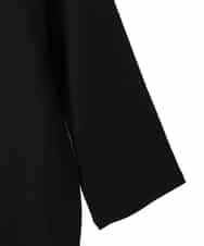 R6KED23230 HIROKO BIS(小さいサイズ)(メゾン ドゥ サンク) 【小さいサイズ】フローラルタイポTシャツ ブラック