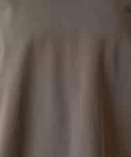 R6KED30160 HIROKO BIS(小さいサイズ)(メゾン ドゥ サンク) 【小さいサイズ】異素材ドッキングフレアカットソー ブラウン