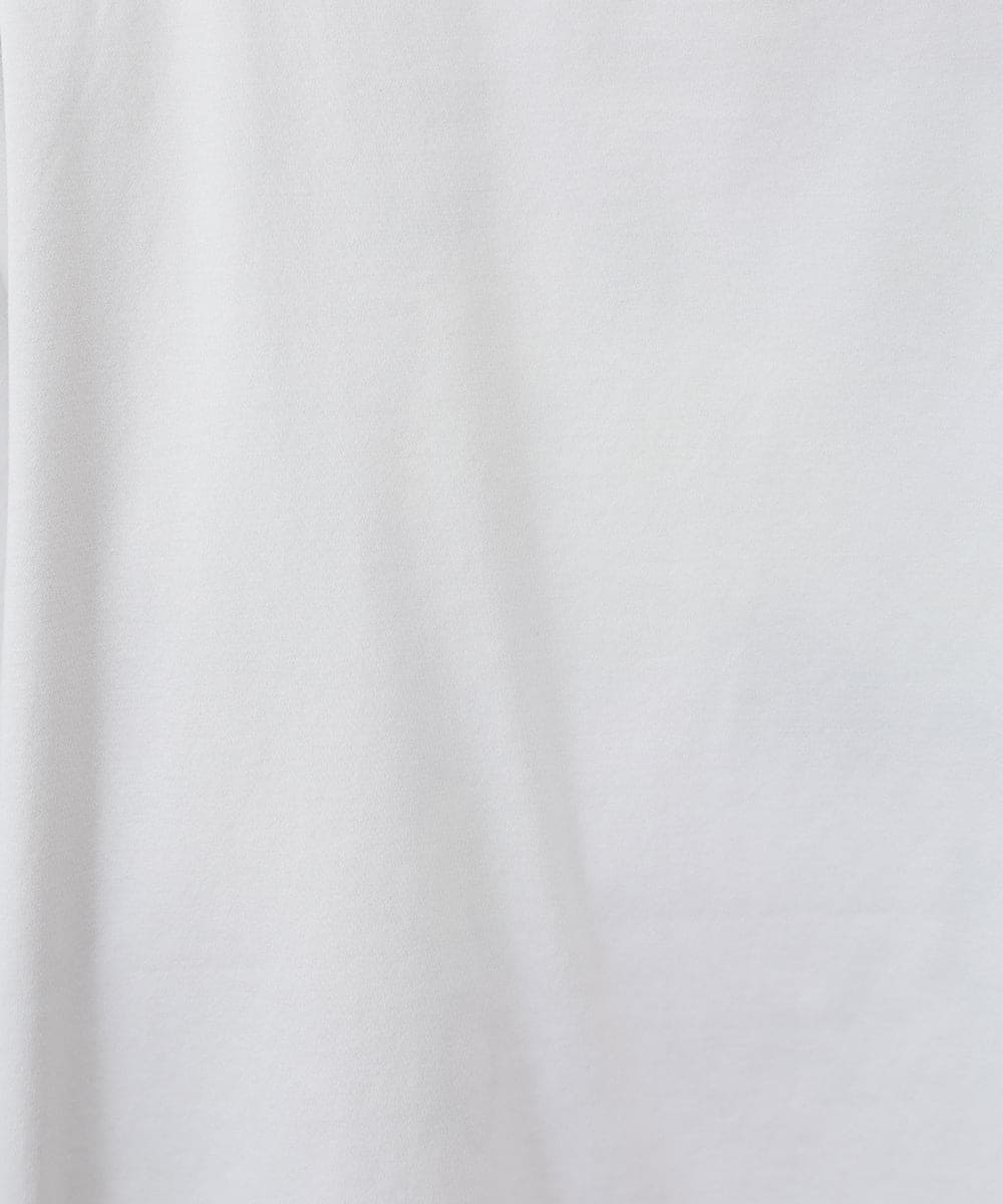 R6KFB36240 HIROKO BIS(小さいサイズ)(メゾン ドゥ サンク) 【小さいサイズ】転写プリントドッキングカットソー ライトグレー
