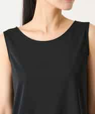 R6KFD76069 HIROKO BIS(小さいサイズ)(メゾン ドゥ サンク) 【小さいサイズ】ベーシックインナータンクトップ ブラック