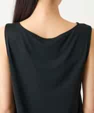 R6KFD76069 HIROKO BIS(小さいサイズ)(メゾン ドゥ サンク) 【小さいサイズ】ベーシックインナータンクトップ ブラック