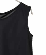 R6KFD76069 HIROKO BIS(小さいサイズ)(メゾン ドゥ サンク) 【小さいサイズ】ベーシックインナータンクトップ ブラック