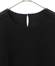 R6KFW37230 HIROKO BIS(小さいサイズ)(メゾン ドゥ サンク) 【小さいサイズ】ショルダーステッチデザインTシャツ ホワイト