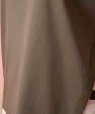 R6KHE12210 HIROKO BIS(小さいサイズ)(メゾン ドゥ サンク) 【小さいサイズ】フラワープリント異素材コンビカットソー ブルー