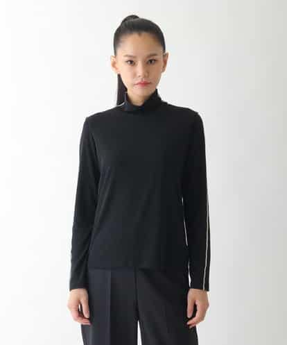 R6KJB70160 HIROKO BIS(小さいサイズ) 【小さいサイズ】配色ラインハイネックインナートップ