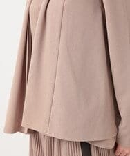R6KLT53270 HIROKO BIS(小さいサイズ)(メゾン ドゥ サンク) 【小さいサイズ】バックプリーツジャージーカーディガン ベージュ
