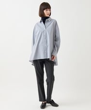 R6LAA76230 HIROKO BIS(小さいサイズ)(メゾン ドゥ サンク) 【小さいサイズ】2WAYストレッチイージーパンツ ダークグレー
