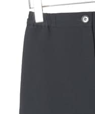 R6LAD25230 HIROKO BIS(小さいサイズ)(メゾン ドゥ サンク) 【小さいサイズ】ソフトツイルセミワイドパンツ ライトグレー