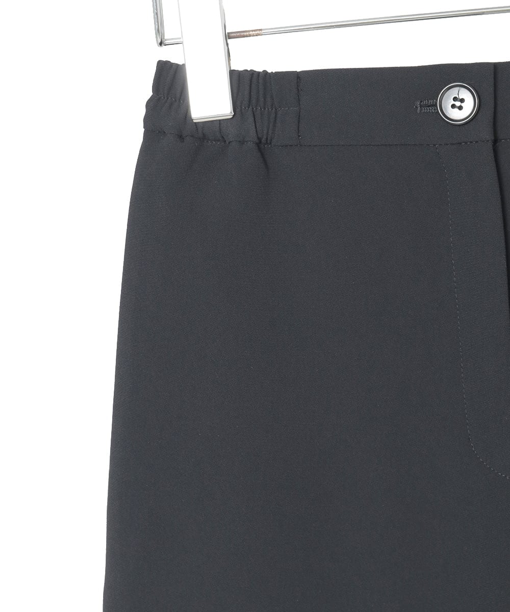 R6LAD25230 HIROKO BIS(小さいサイズ)(メゾン ドゥ サンク) 【小さいサイズ】ソフトツイルセミワイドパンツ ライトグレー