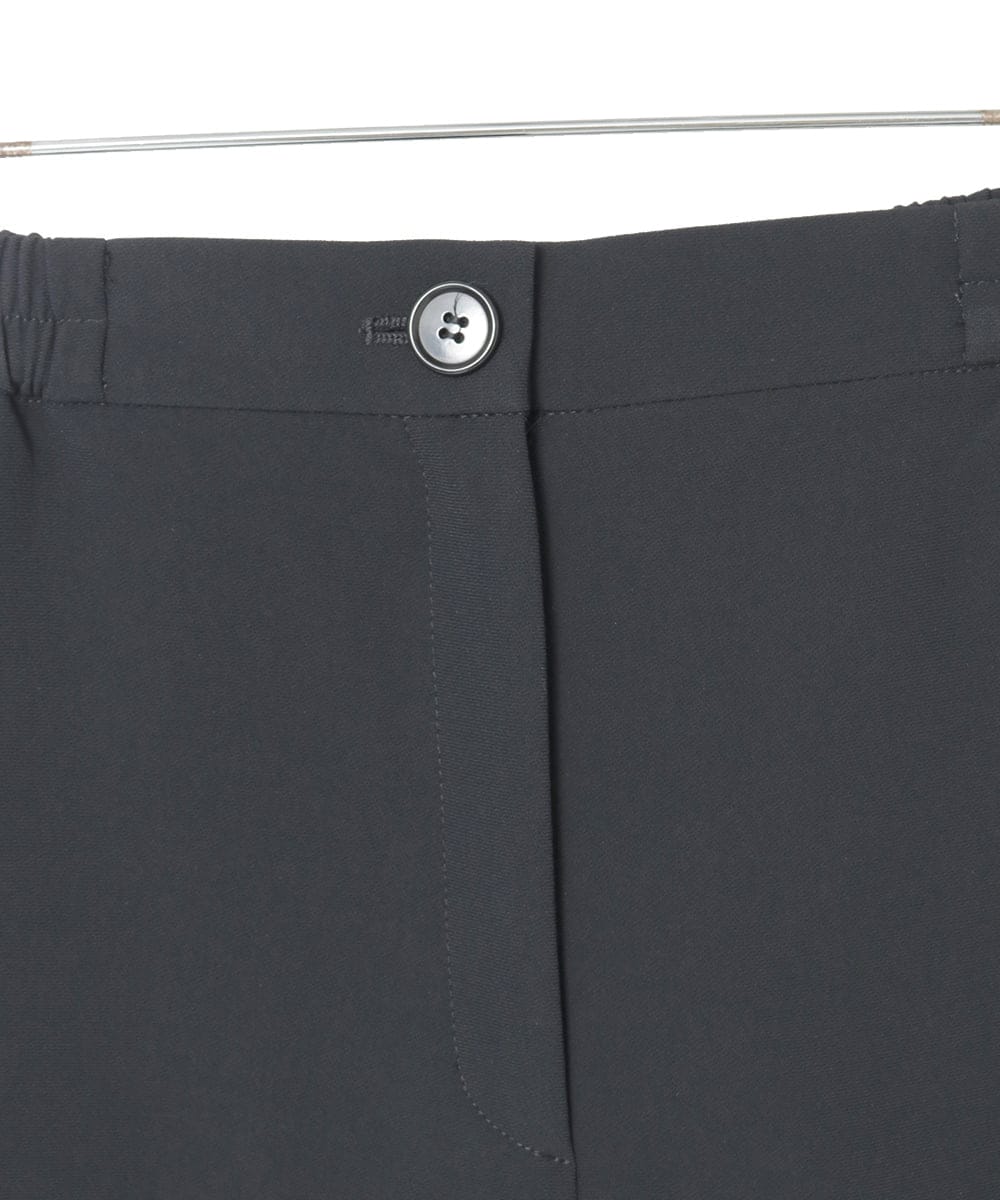 R6LAD25230 HIROKO BIS(小さいサイズ)(メゾン ドゥ サンク) 【小さいサイズ】ソフトツイルセミワイドパンツ ライトグレー