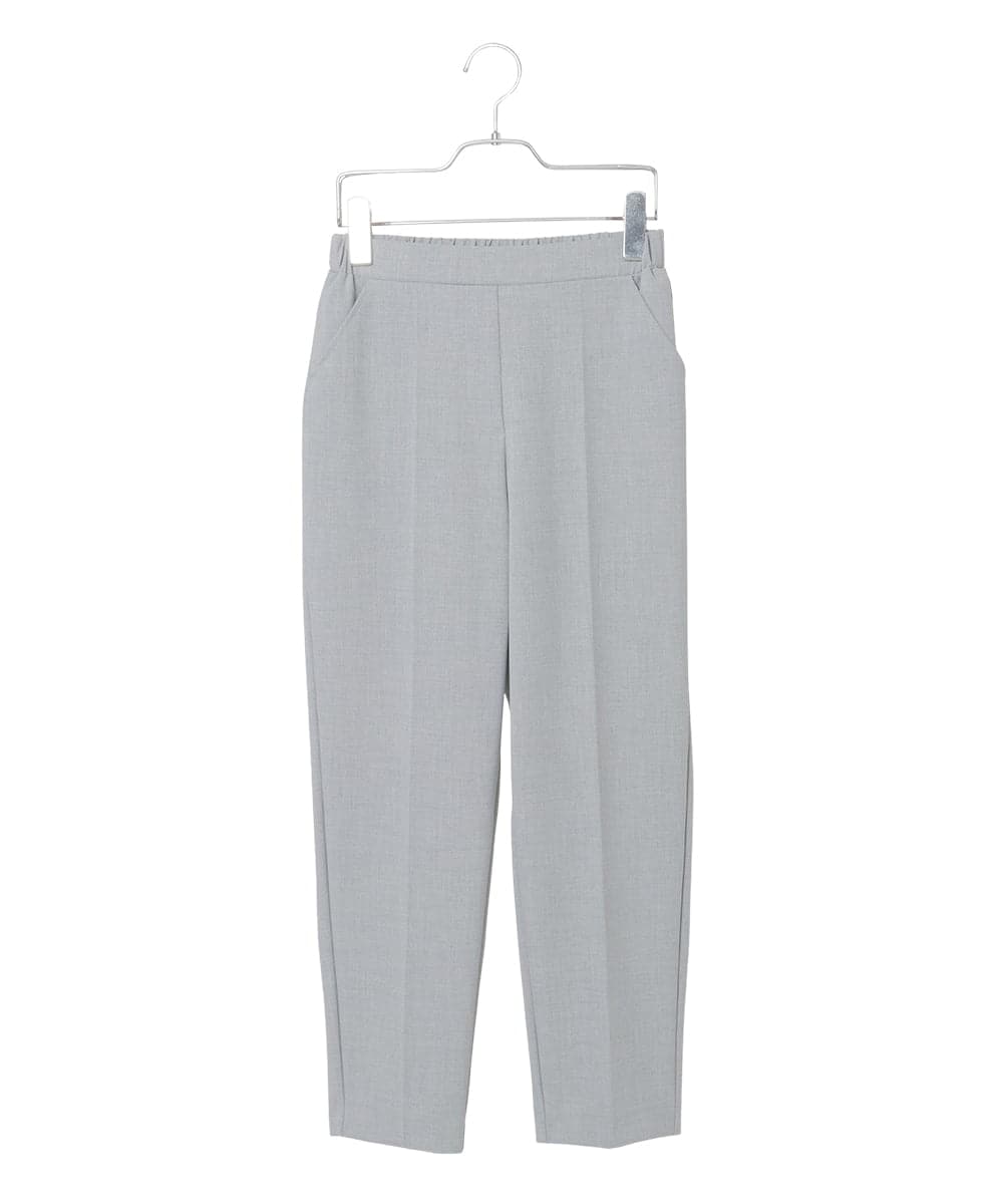 R6LAD46180 HIROKO BIS(小さいサイズ)(メゾン ドゥ サンク) 【小さいサイズ】センタープレステーパードパンツ グレー