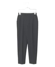 R6LAD46180 HIROKO BIS(小さいサイズ)(メゾン ドゥ サンク) 【小さいサイズ】センタープレステーパードパンツ グレー